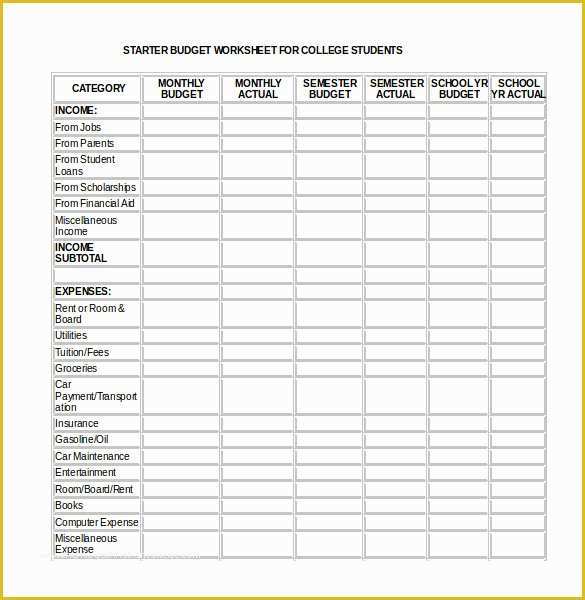 Free Downloadable Budget Template Of 15 Bud Template for Mac Free Sample Example format