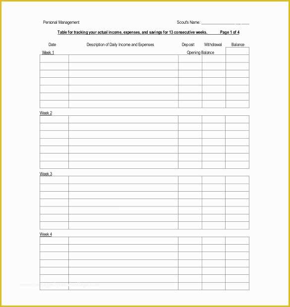 Free Downloadable Budget Template Of 9 Bud Tracker Templates – Free Sample Example format