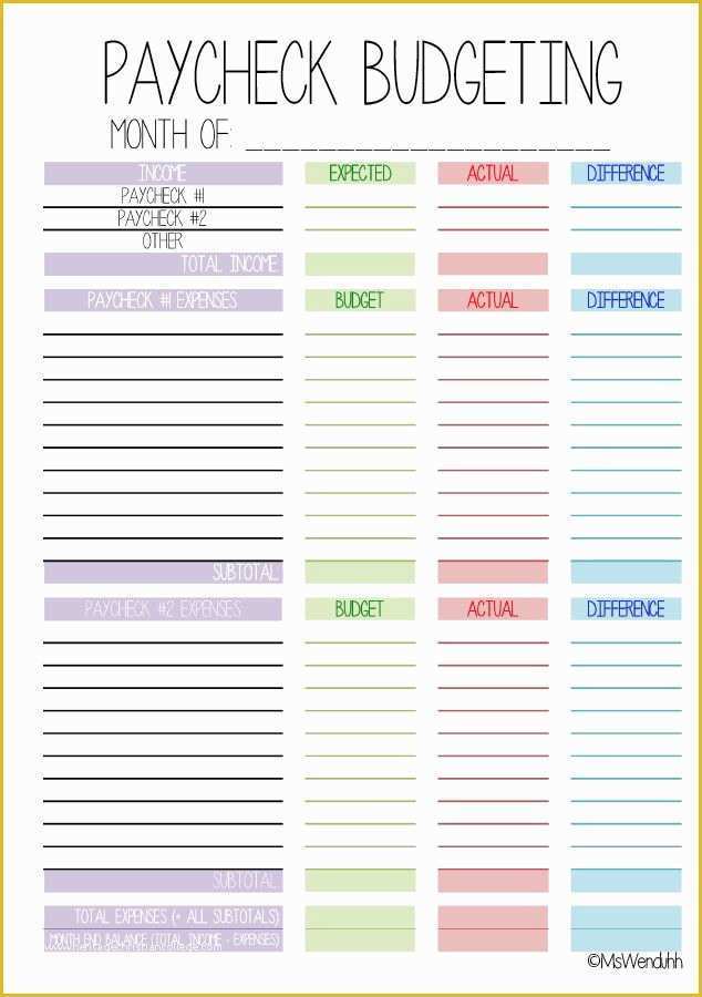 Free Downloadable Budget Template Of Best 25 Monthly Bud Printable Ideas On Pinterest