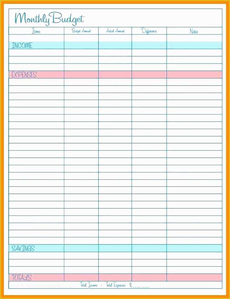 Free Downloadable Budget Template Of Free Monthly Bud Template Printable Calendar Templates