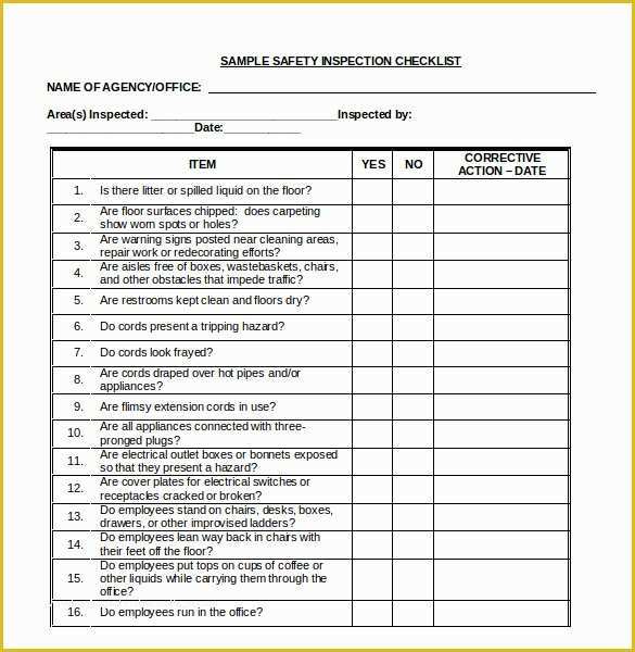 Free Downloadable Checklist Templates Of 15 Word Checklist Templates Free Download