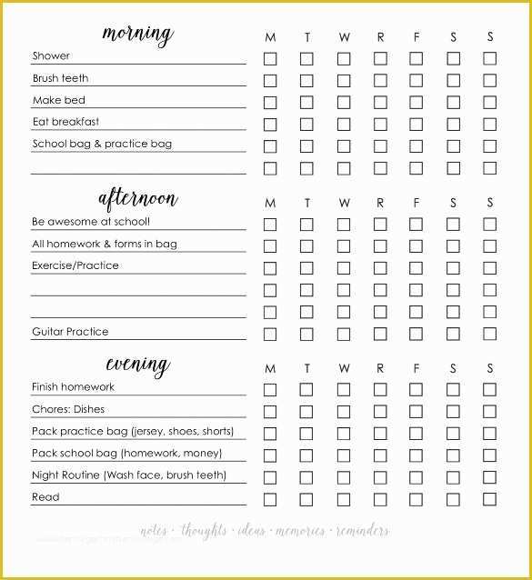 Free Downloadable Checklist Templates Of Daily Checklist Template 27 Free Word Excel Pdf
