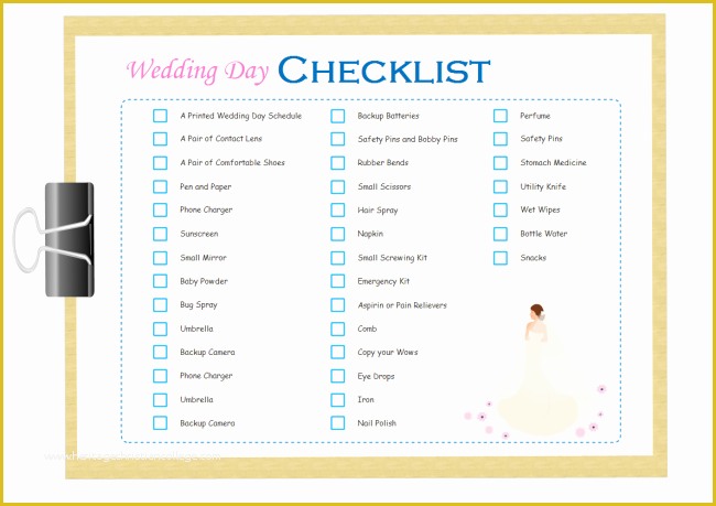 Free Downloadable Checklist Templates Of Printable Checklist Templates for Free Download