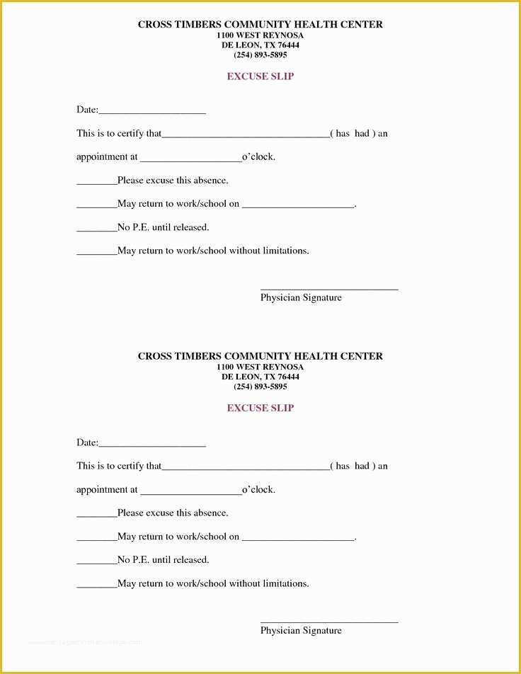 Free Dr Excuse Template Of Free Doctors Note Template Scope Of Work Template