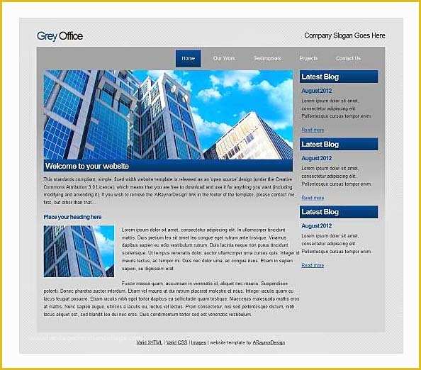 Free Dreamweaver Templates Of top Free Corporate Dreamweaver Templates