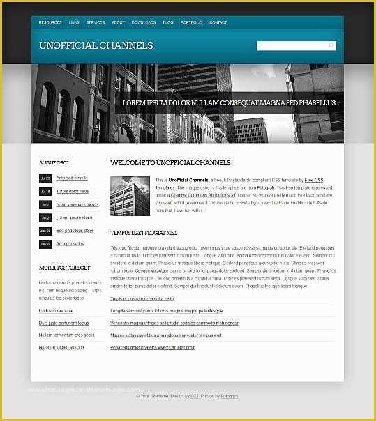 Free Dreamweaver Templates Of top Free Corporate Dreamweaver Templates