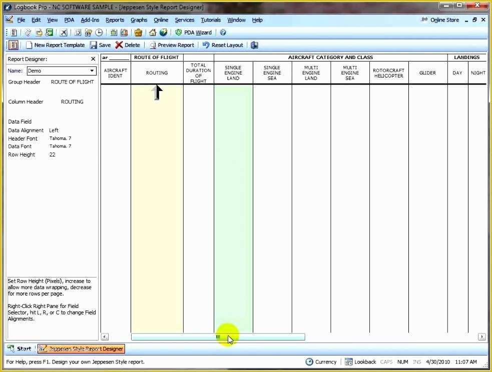Free Drone Logbook Template Nisma Info