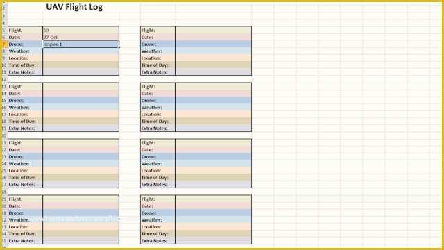 Free Drone Logbook Template Of How to Get Aviation Insurance for Your Drone