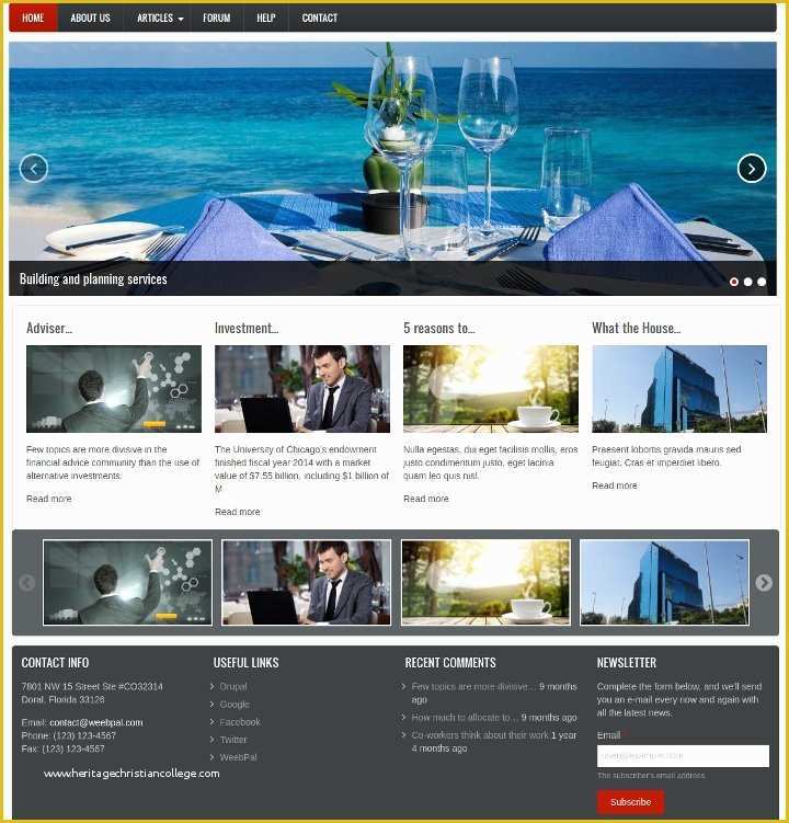 Free Drupal 8 Templates Of 15 Drupal themes & Template Custom E Merce