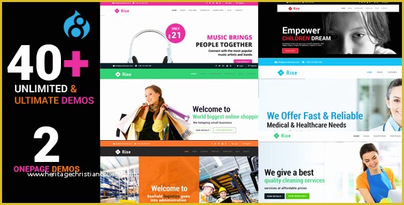 Free Drupal 8 Templates Of 20 Multipurpose Drupal 8 themes Free & Premium Templates