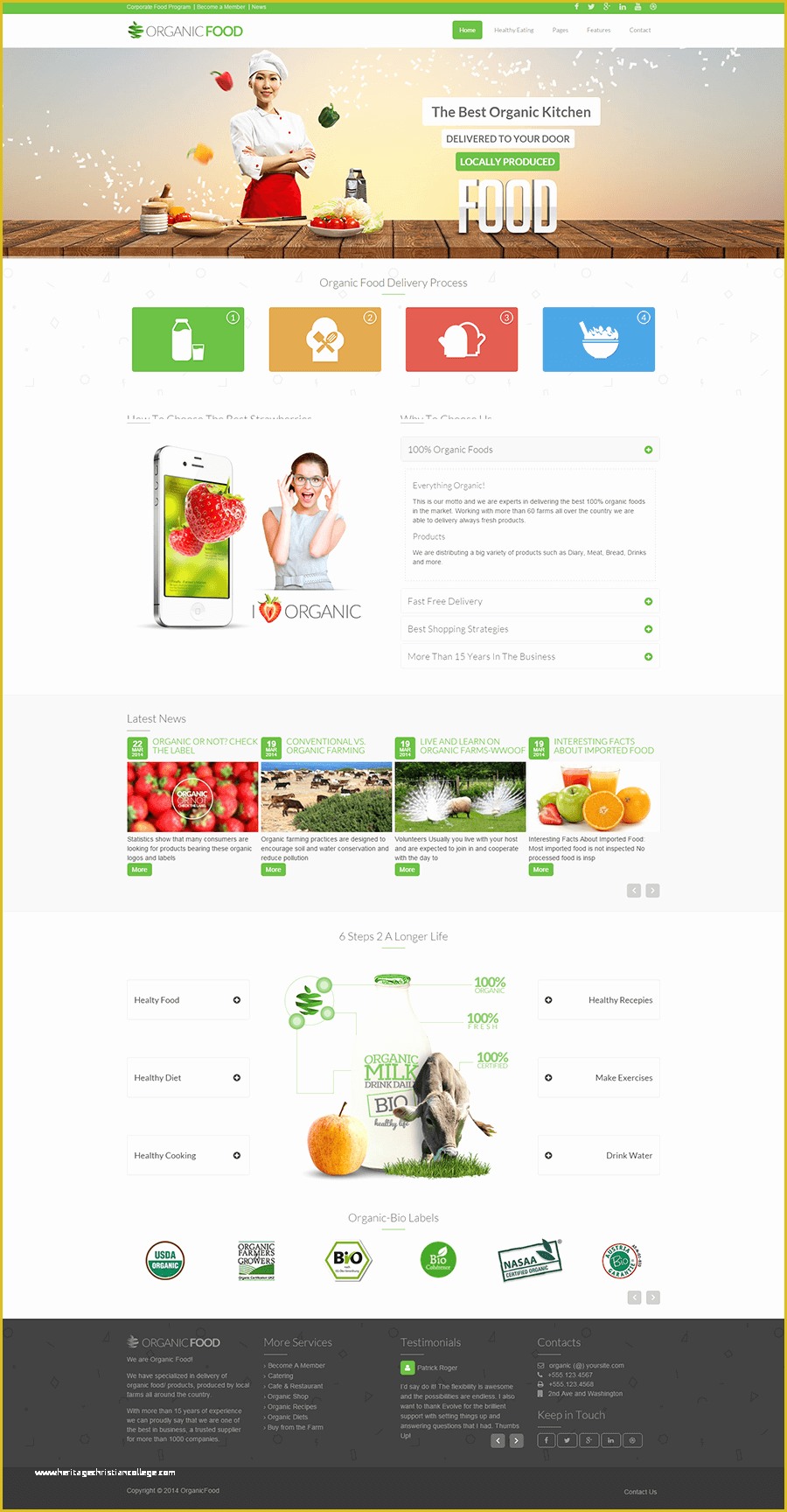 Free Drupal 8 Templates Of 8 Best Food Drupal themes & Templates