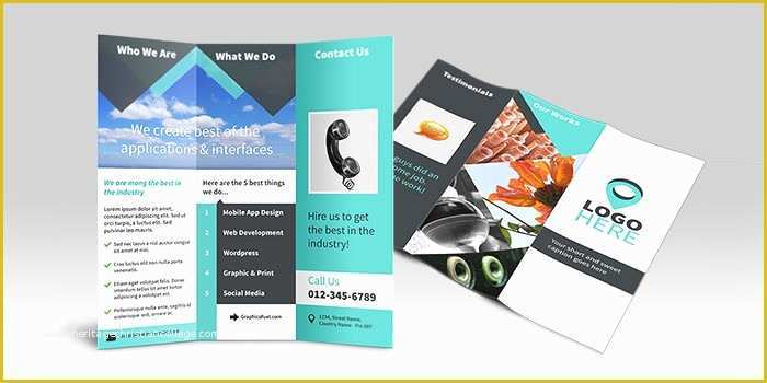 Free E Brochure Design Templates Of Creative Flyer Design Design A Tri Fold Brochure E Page