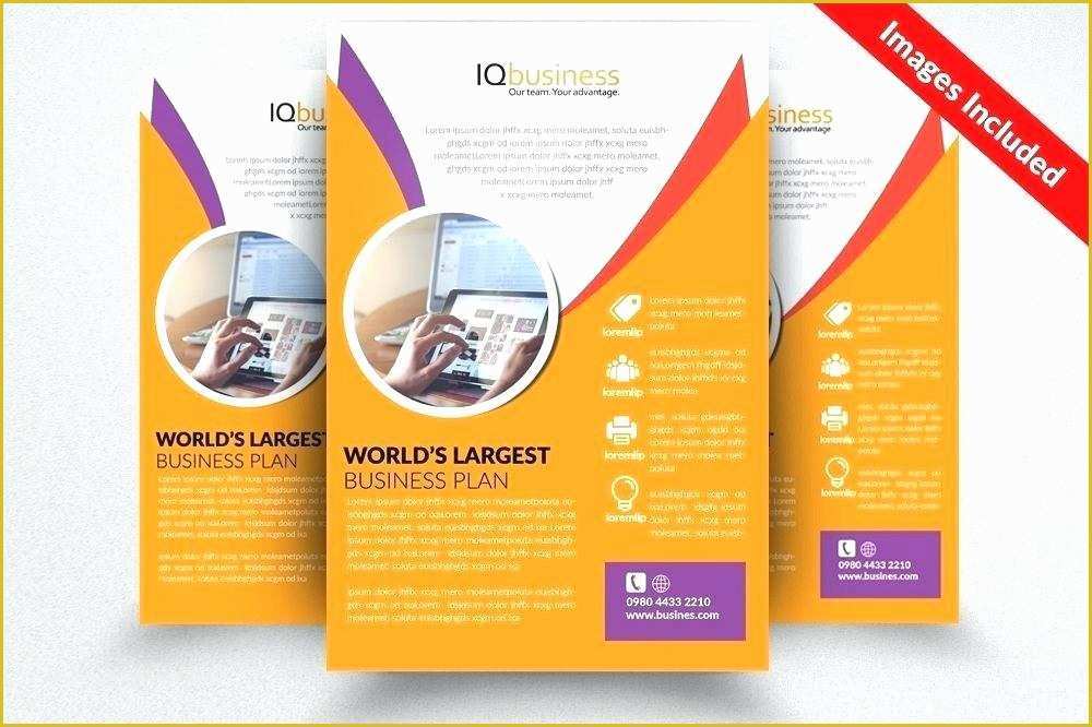 Free E Brochure Design Templates Of Free Party Flyer Templates Word Template Cool for Download