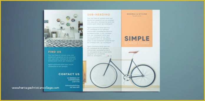 Free E Brochure Design Templates Of Simple Tri Fold Brochure