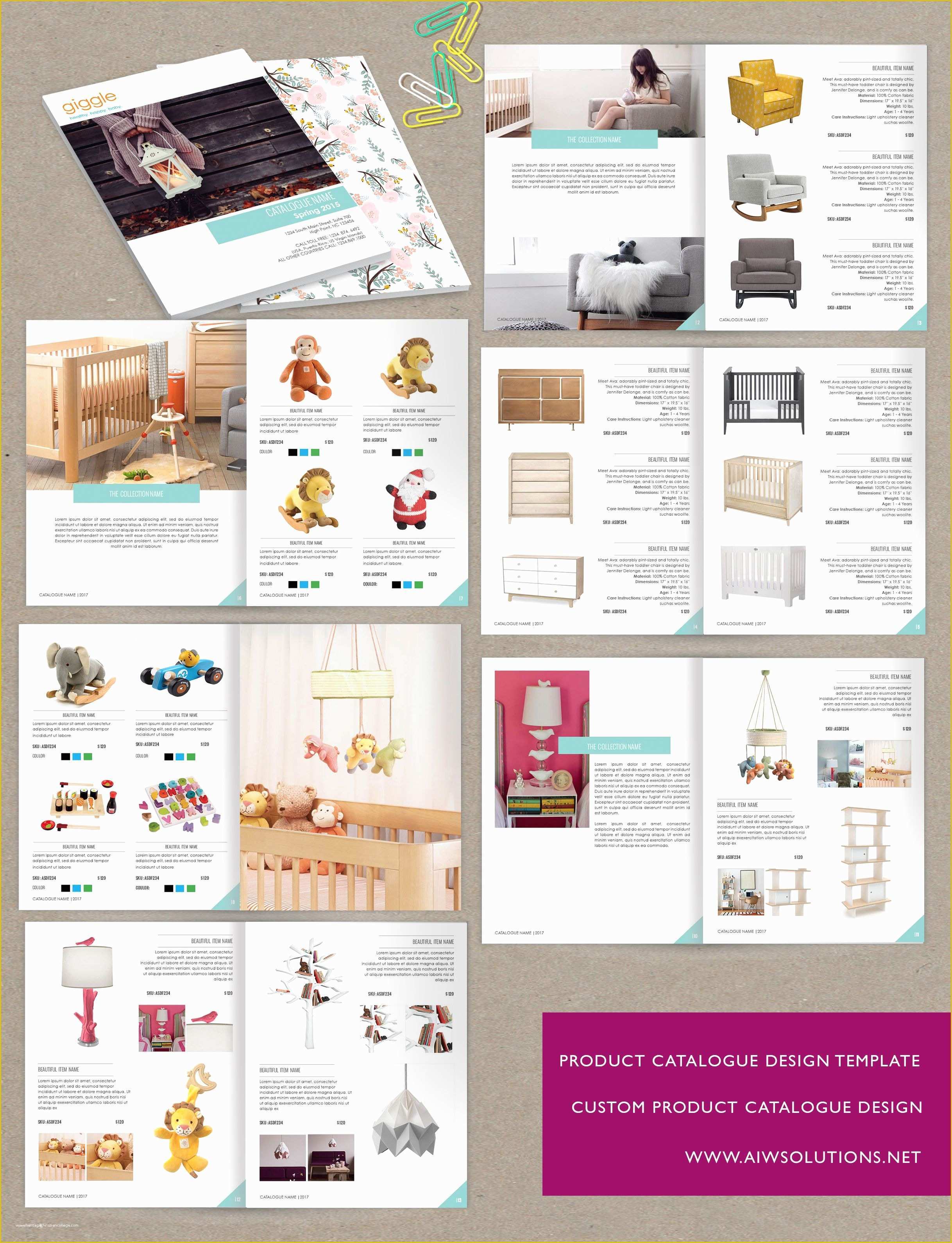 Free E Brochure Design Templates Of wholesale Catalog Template Id05