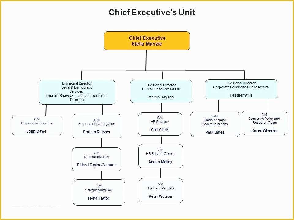 Free Easy organizational Chart Template Of Divisional organizational Chart – Rightarrow Template Database
