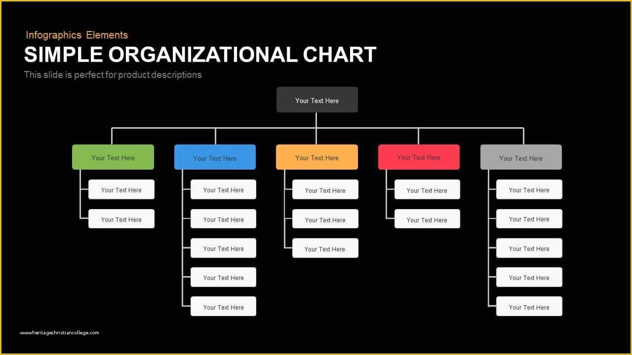 Free Easy organizational Chart Template Of Simple organizational Chart