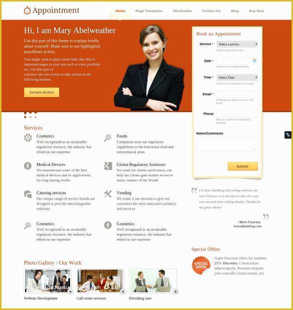 Free Easy Website Templates Of 24 Easy Website themes & Templates