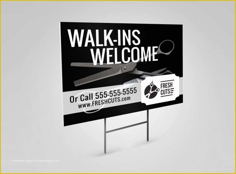 Free Ebay Billboard Template Of Hair Salon Signs Templates