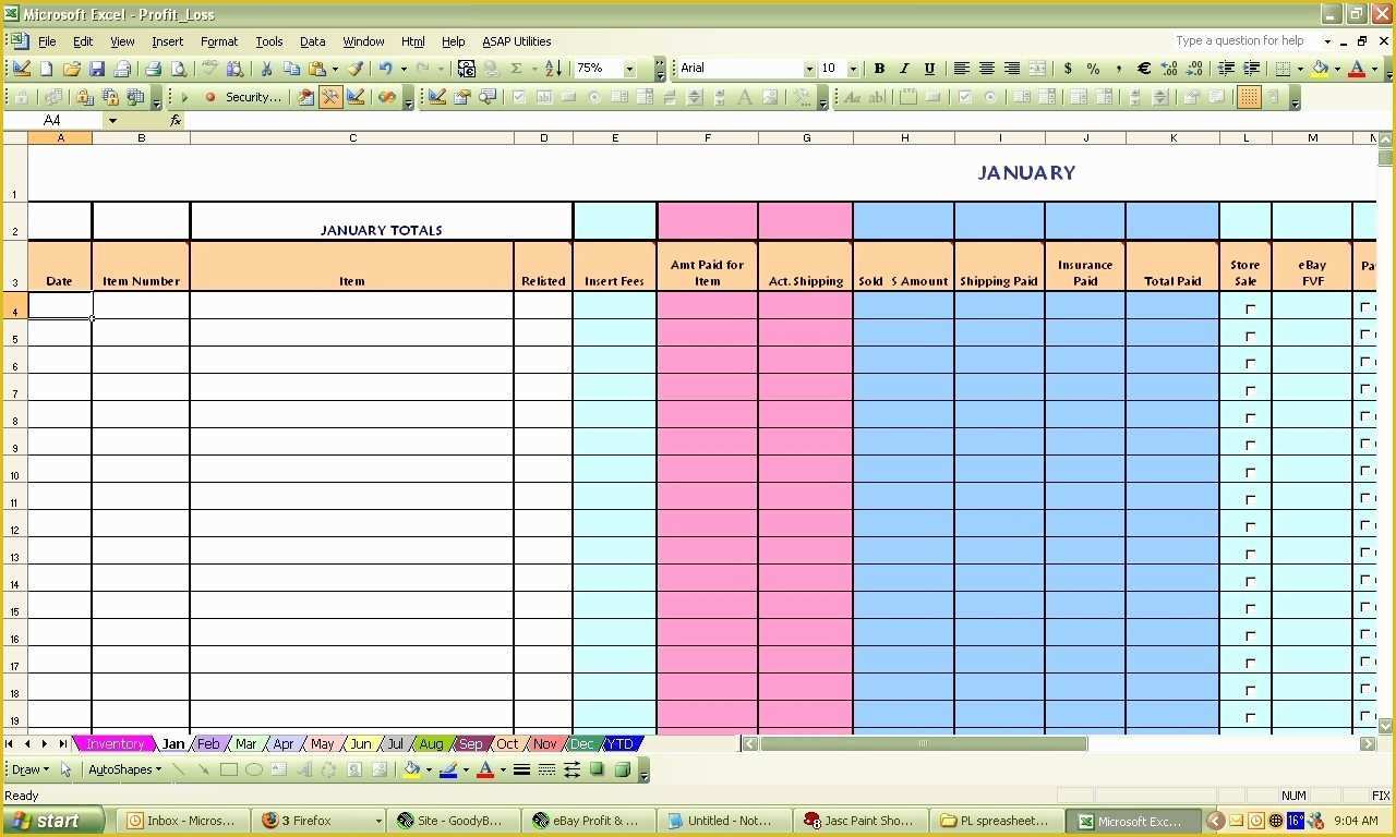 Free Ebay Inventory Spreadsheet Template Of Ebay Inventory Spreadsheet