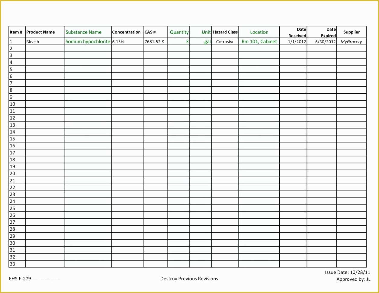 56 Free Ebay Inventory Spreadsheet Template