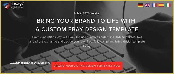 Free Ebay Listing Templates Of Ebay’s New Feature – Free Ebay Listing Template Builder