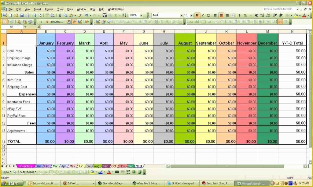 Free Ebay Sales Templates Of Ebay Sales Spreadsheet Ebay Spreadsheet Template Ebay