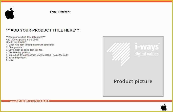 Free Ebay Template Maker Of Ebay’s New Feature – Free Ebay Listing Template Builder