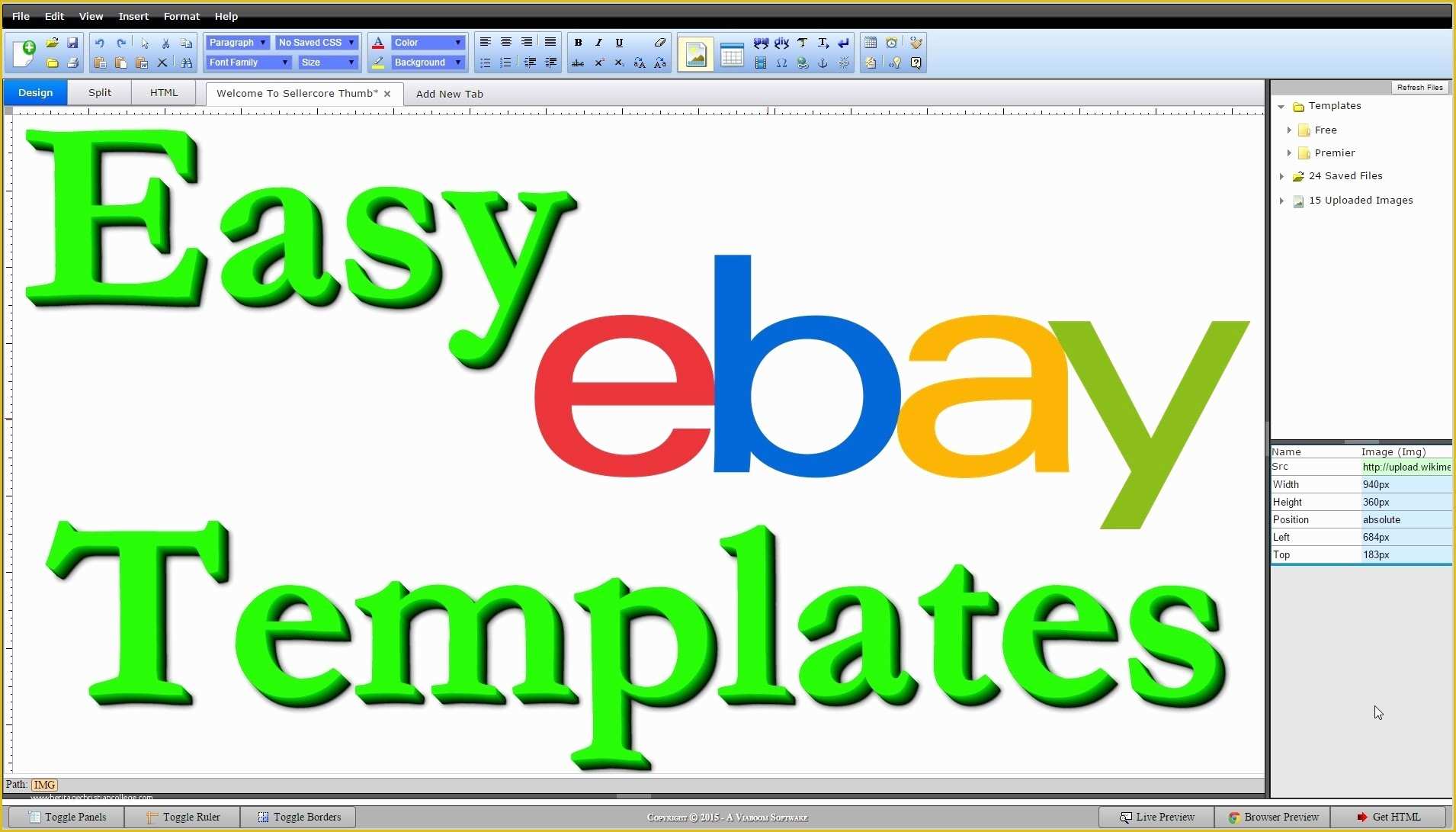 Free Ebay Template Maker Of Free Ebay Templates Beepmunk