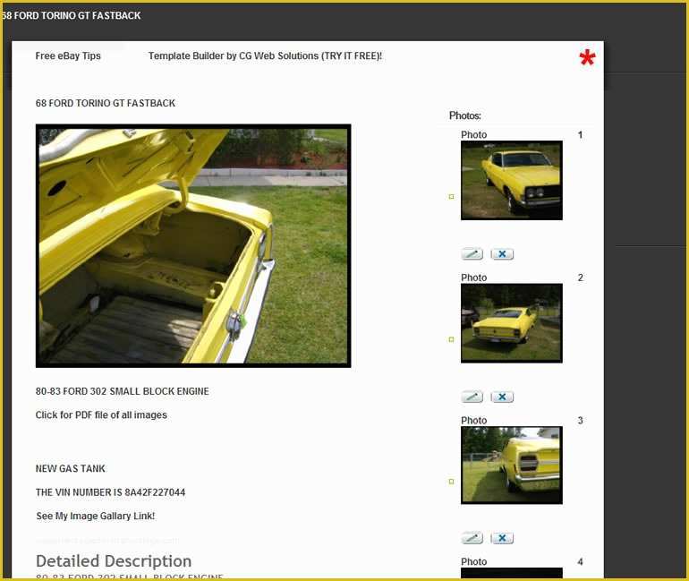Free Ebay Template Maker Of Professional Free Ebay Template Builder