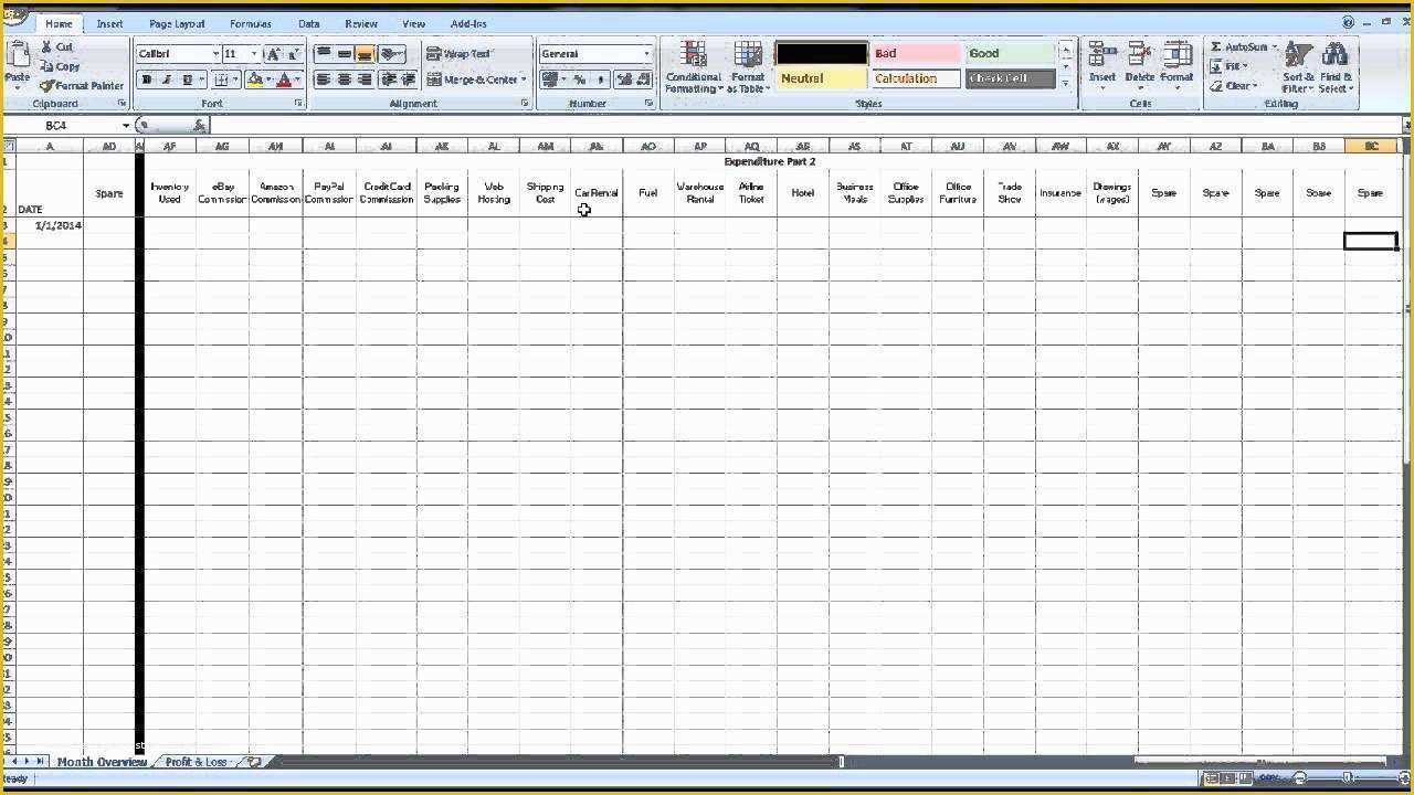 Free Ebay Templates 2017 Of Ebay Spreadsheet Template Spreadsheet Templates for