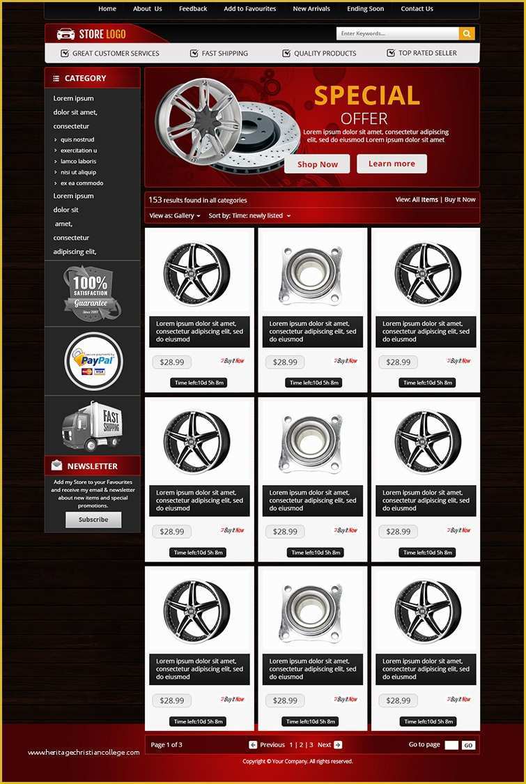 Free Ebay Templates HTML Download Of attractive Ebay Store & Listing Auction HTML Templates