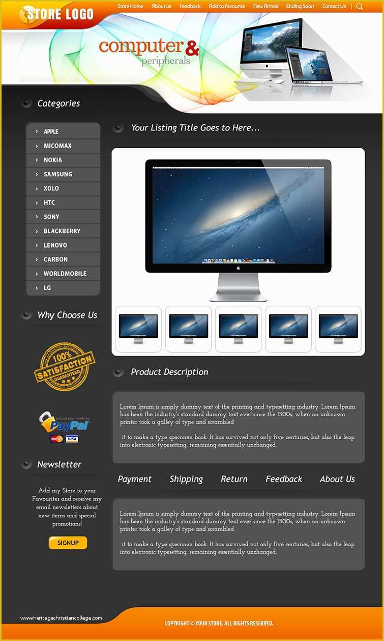 Free Ebay Templates HTML Download Of Free Ebay Templates