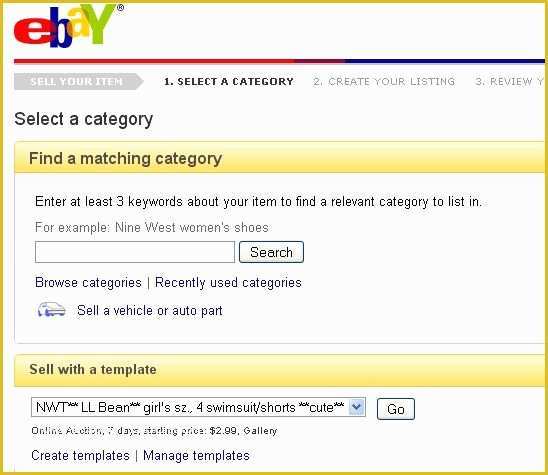 Free Ebay Templates Of How to Find A Free Ebay Seller Template