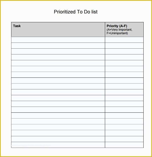 Free Ebay Templates Of to Do List Template 16 Download Free Documents In Word