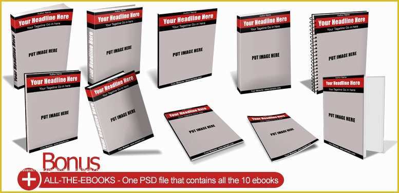 53 Free Ebook Cover Templates for Photoshop