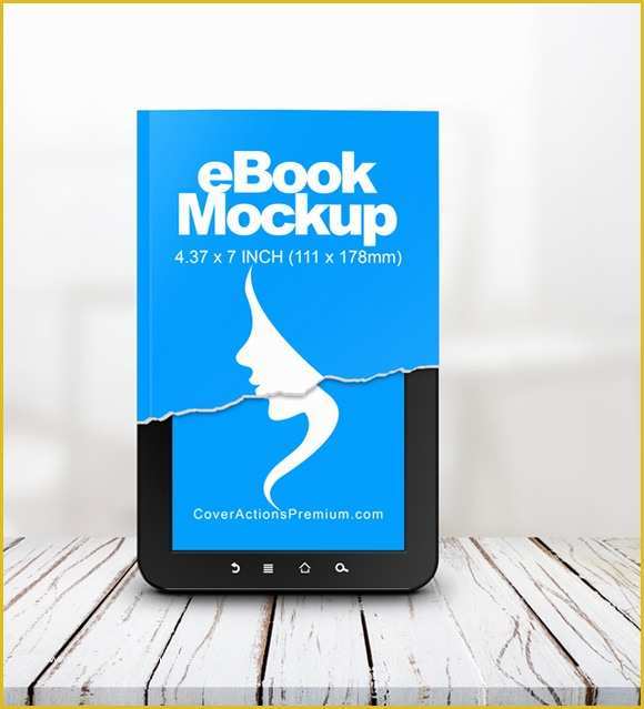 Free Ebook Cover Templates for Photoshop Of Free Ebook Mockup Cover Actions Premium