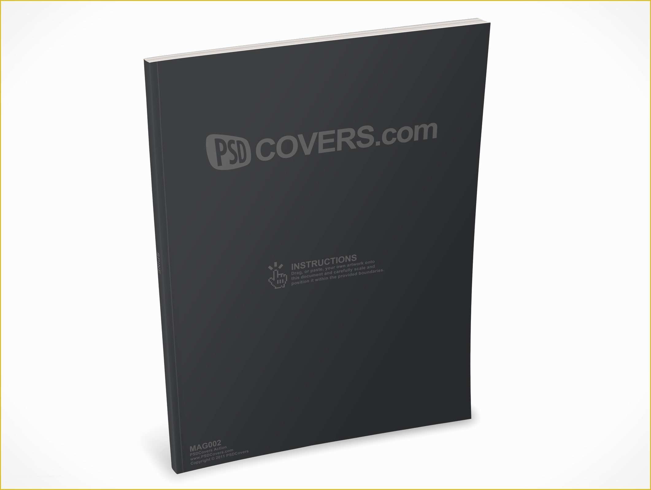 Free Ebook Cover Templates for Photoshop Of Mag002 • Market Your Psd Mockups for Magazine