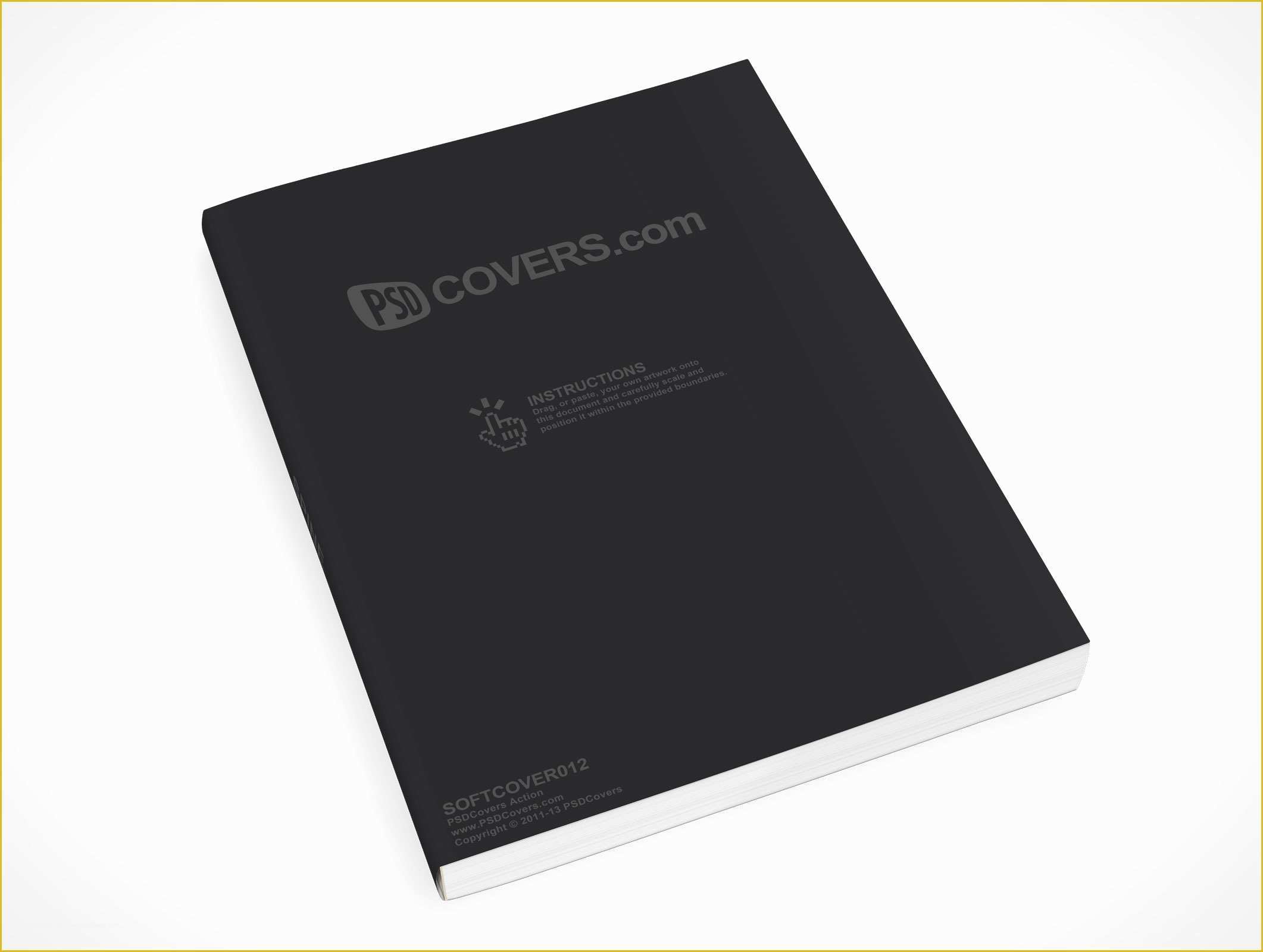 Free Ebook Cover Templates for Photoshop Of softcover012 • Market Your Psd Mockups for softcover