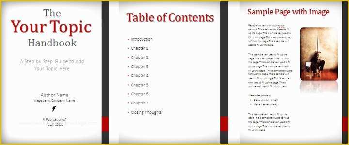 Free Ebook Templates for Microsoft Word Of Free Ebook Templates for Microsoft Word Jurakuenfo