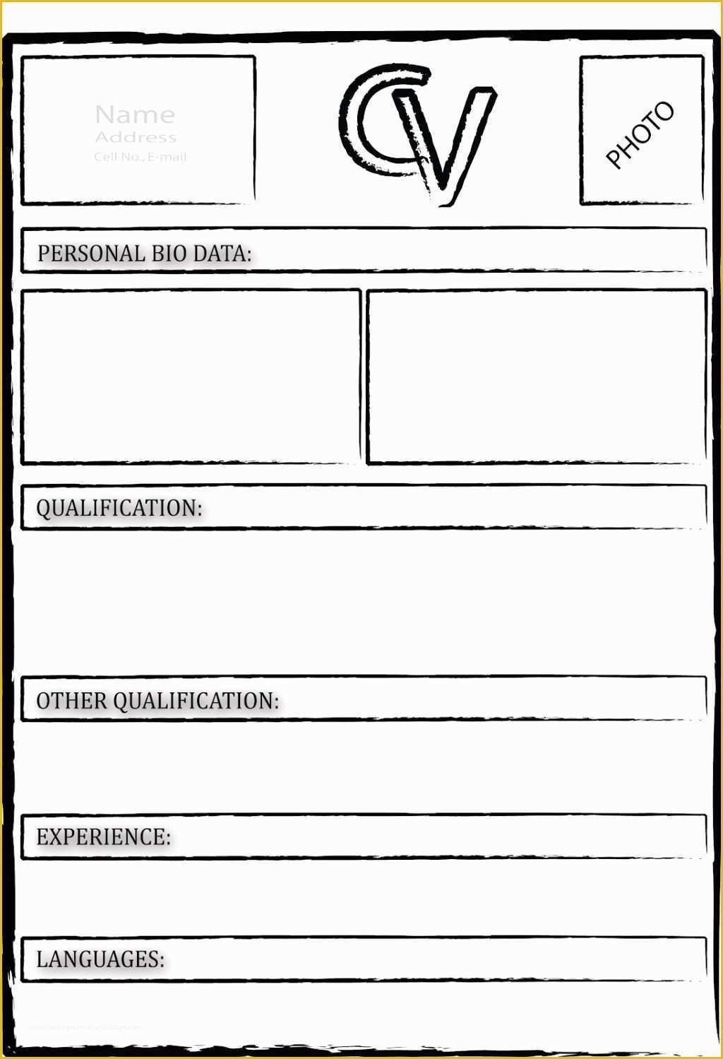 Free Ebook Templates for Microsoft Word Of Resume and Template Blank Resume Template Word Free Fill