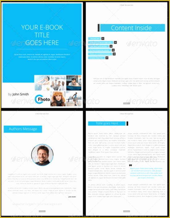 Free Ebook Templates Of 30 Indesign Ebook Templates for Self Publishers & Authors