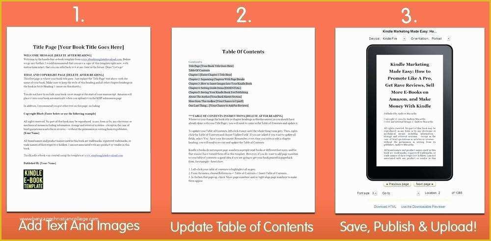 Free Ebook Templates Of Free Ebook Templates for Word Free Book Template Ebook