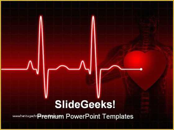 Free Ecg Powerpoint Templates Of Ecg Medical Powerpoint Template 0610