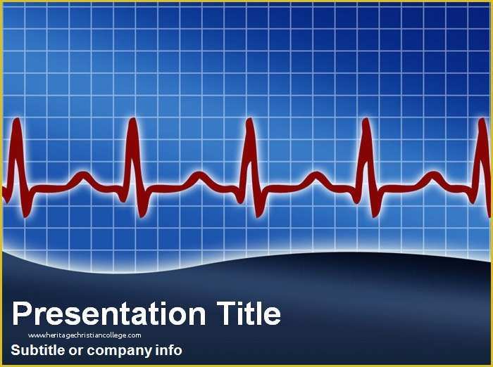 Free Ecg Powerpoint Templates Of Medical Powerpoint Template Powerpoint Templates