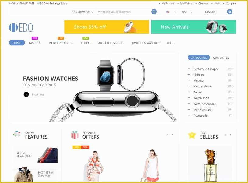 Free Ecommerce HTML Template Of 50 Best E Merce Website Templates Free & Premium