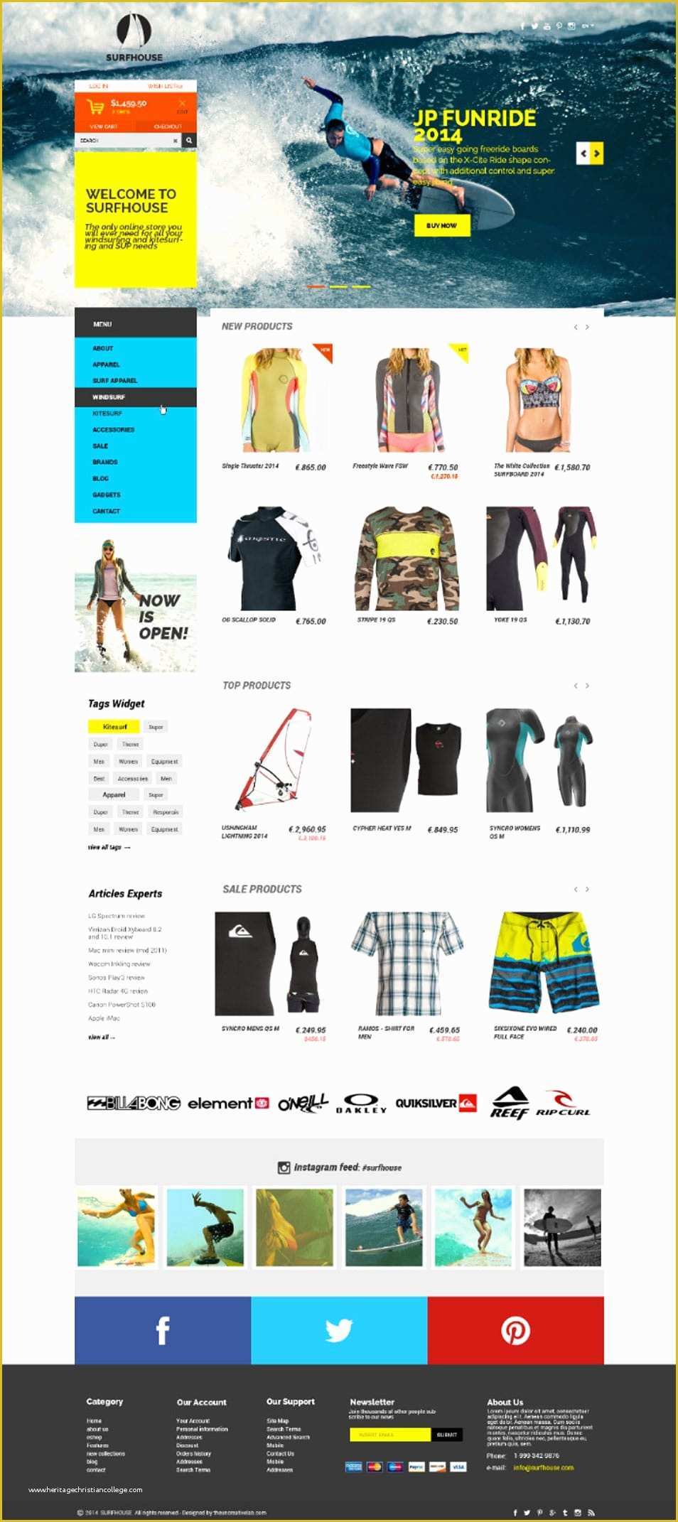 Free Ecommerce HTML Template Of Latest Free Web Page Templates Psd Css Author