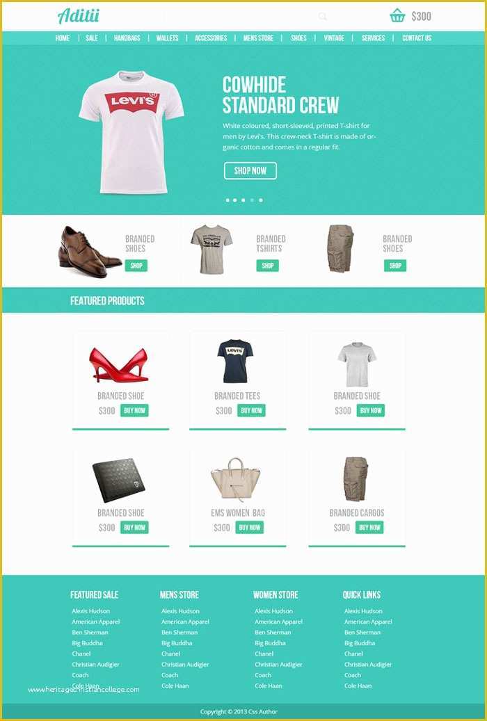 Free Ecommerce Store Template Of 22 Free E Merce Psd Website Templates Designyep