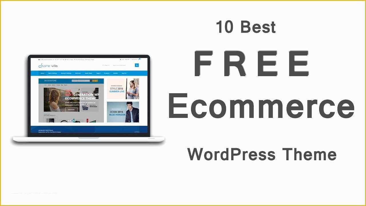 Free Ecommerce Template Wordpress Of 10 Best Free E Merce Wordpress theme 2018