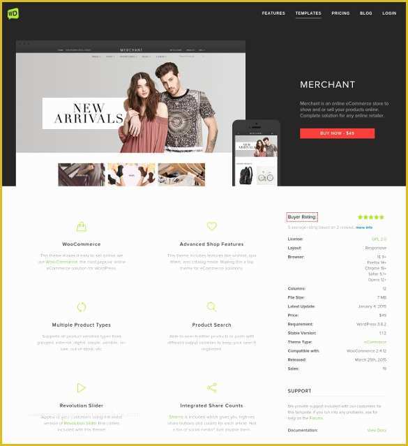 Free Ecommerce Template Wordpress Of 18 Retail Wordpress themes & Templates